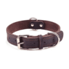 collier chien cuir vache marron collier chien cuir vache marron
