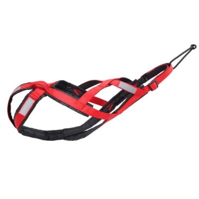 Harnais Canicross pour chien rouge Harnais Canicross pour chien rouge