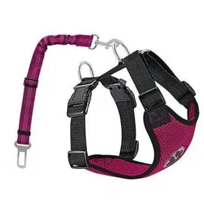 Harnais chien voiture et ceinture noir Harnais chien voiture et ceinture noir
