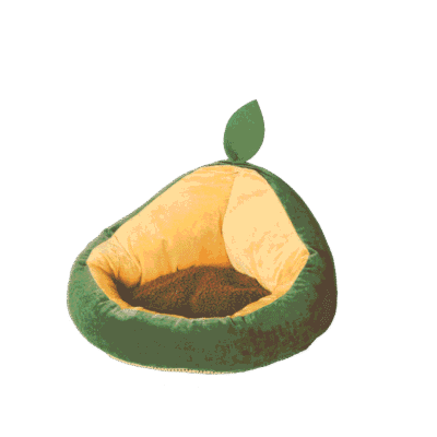 Panier chien rond Avocat Panier chien rond Avocat