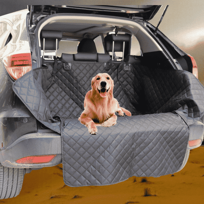 Couverture chien pour coffre de voiture