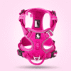 Harnais pour Bulldog Anglais ergonomique rose Harnais pour Bulldog Anglais ergonomique rose