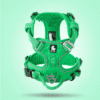 Harnais pour Bulldog Anglais ergonomique vert Harnais pour Bulldog Anglais ergonomique vert