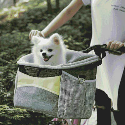Panier velo pour chien confortable et ajustable Panier velo pour chien confortable et ajustable