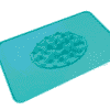 Tapis silicone avec gamelle anti glouton pour chien