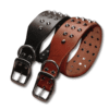 collier gros chien cuir rivet collier gros chien cuir rivet