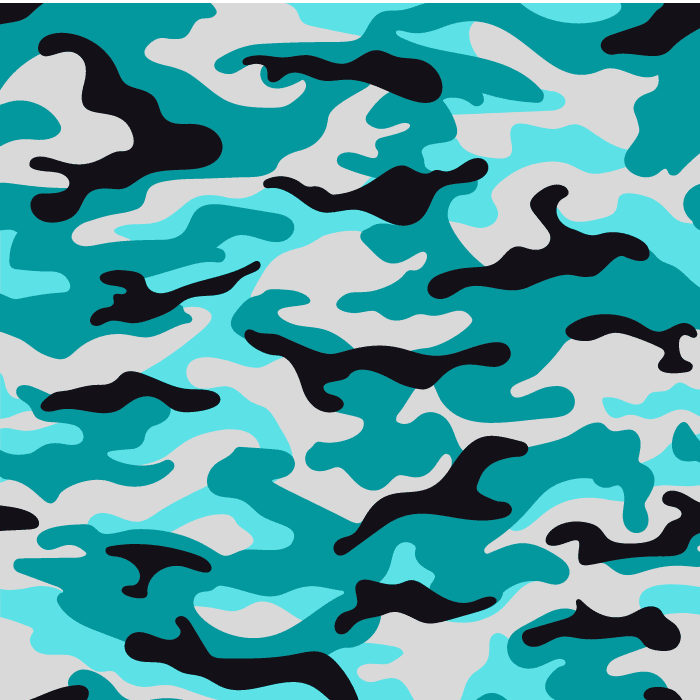 Bleu camouflage