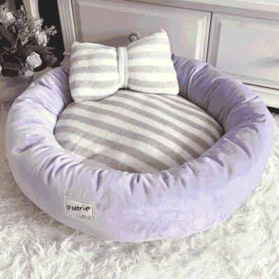 Coussin rond pour petit chien Coussin rond pour petit chien