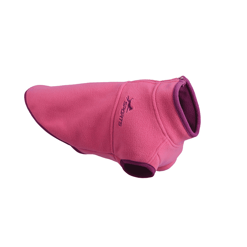 Polaire-sweat-chien-rose
