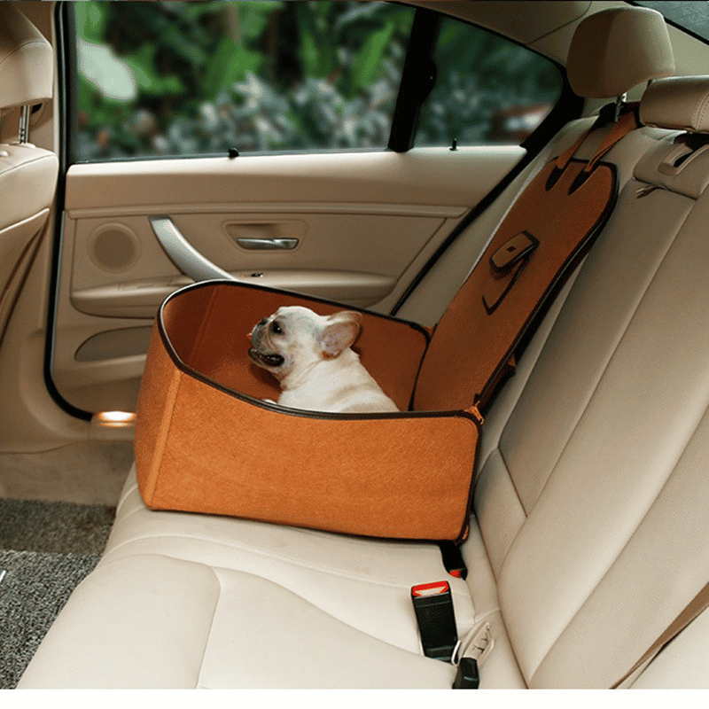 Protection siège voiture de luxe pour chien