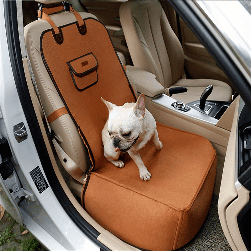 Protection siège voiture de luxe pour chien