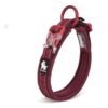 Collier reflechissant nylon Truelove rouge dogue allemand Collier reflechissant nylon Truelove rouge dogue allemand