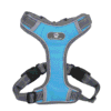 Harnais pour akita americain confortable bleu ciel Harnais pour akita americain confortable bleu ciel