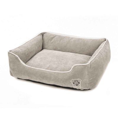 Panier en velours pour dogue argentin déhoussable Panier en velours pour dogue argentin déhoussable