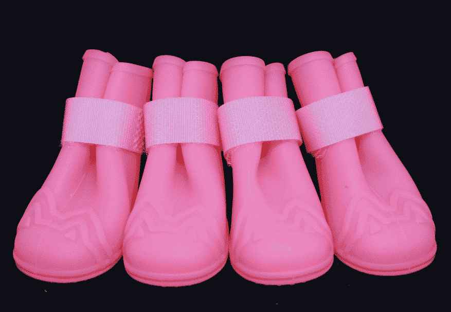 Bottes-impermeable-pour-chihuahua-rose