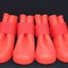 Bottes impermeable pour chihuahua rouge Bottes impermeable pour chihuahua rouge
