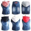 Veste Jean style Cow Boy cavalier king charles Veste Jean style Cow Boy cavalier king charles