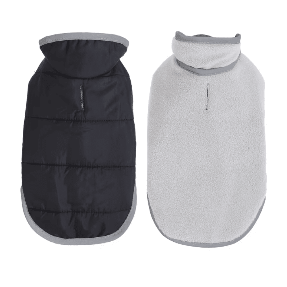 manteau waterproof teckel noir