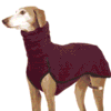 Pull chaud pour Whippet grenat Pull chaud pour Whippet grenat