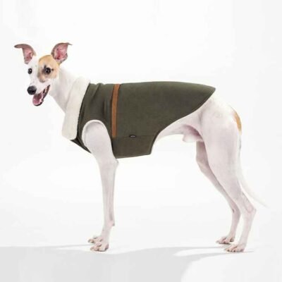 Veste chaude en daim pour Whippet Veste chaude en daim pour Whippet
