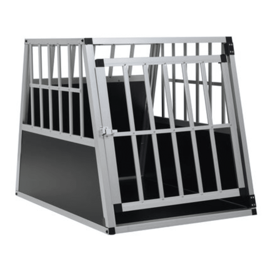 Cage transport chien aluminium