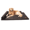 chien coussin indestructible dehoussable marron chien coussin indestructible dehoussable marron