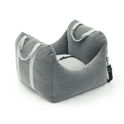 Panier chien voiture confortable gris Panier chien voiture confortable gris
