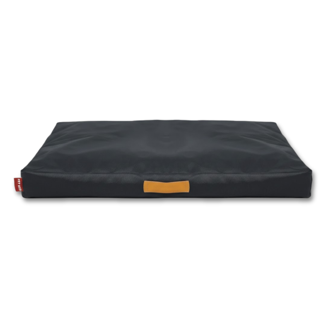 coussin indestructible déhoussable noir poignée chien