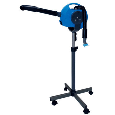 Pulseur silencieux sur pied bleu pour chien - 3000 W Pulseur silencieux sur pied bleu pour chien - 3000 W