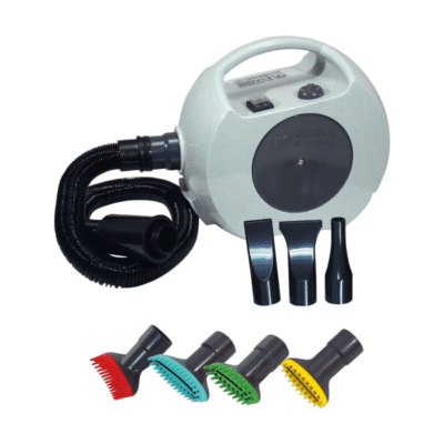 Pulseur silencieux gris pour chien - 2400 W Pulseur silencieux gris pour chien - 2400 W