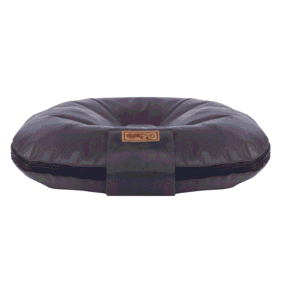 Coussin indestructible lavable marron foncé pour chien Coussin indestructible lavable marron foncé pour chien