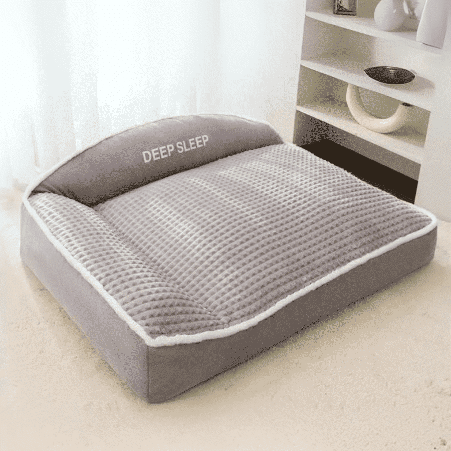 Panier déhoussable et confortable pour grand chien
