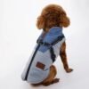 manteau chaud impermeable petit chien bleu manteau chaud impermeable petit chien bleu