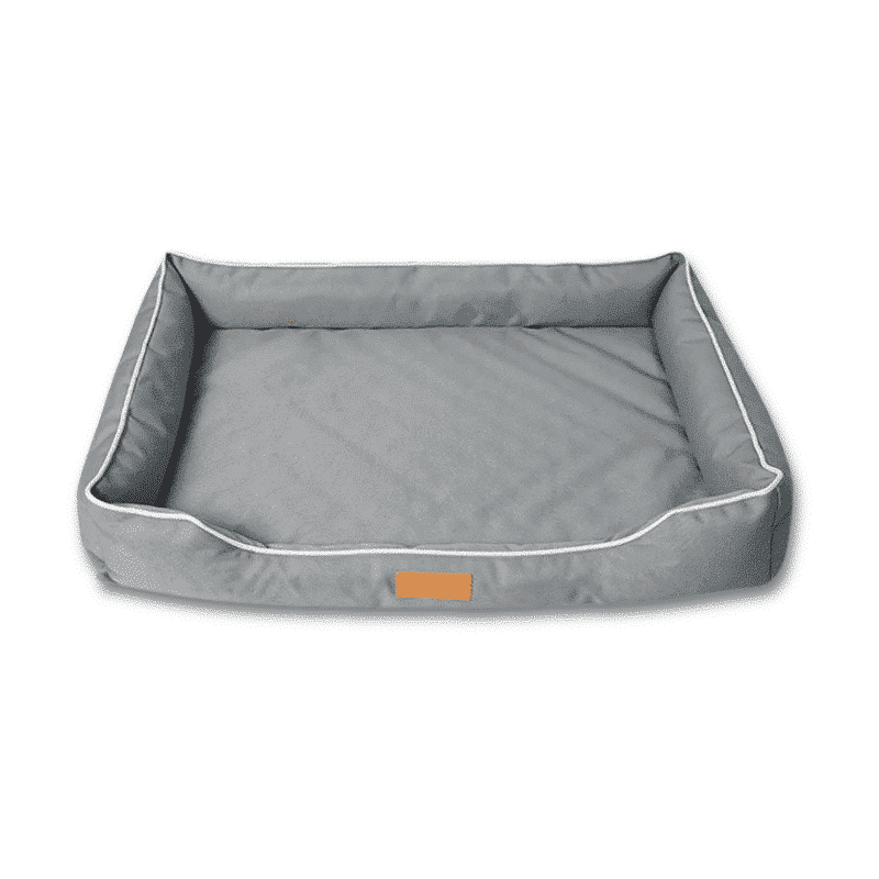 panier indestructible memoire forme chien gris
