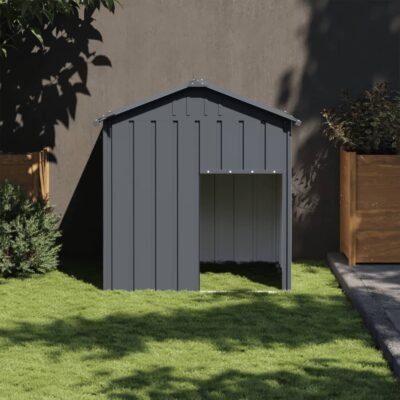 Niche pour chien en acier galvanisé avec toit – 120x100x120 cm Niche pour chien en acier galvanisé avec toit – 120x100x120 cm