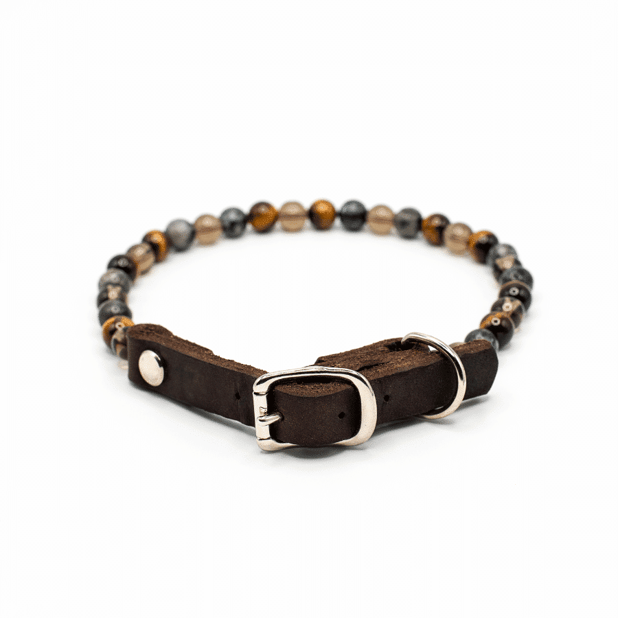 Collier Confiance pour chien – Courage & protection émotionnelle