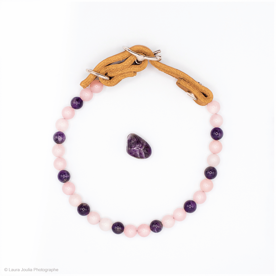 collier energetique chien tendresse