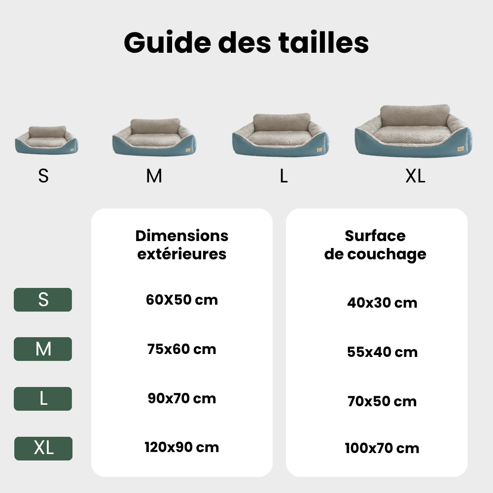 guide taille panier chien moelleux dehoussable guide taille panier chien moelleux dehoussable