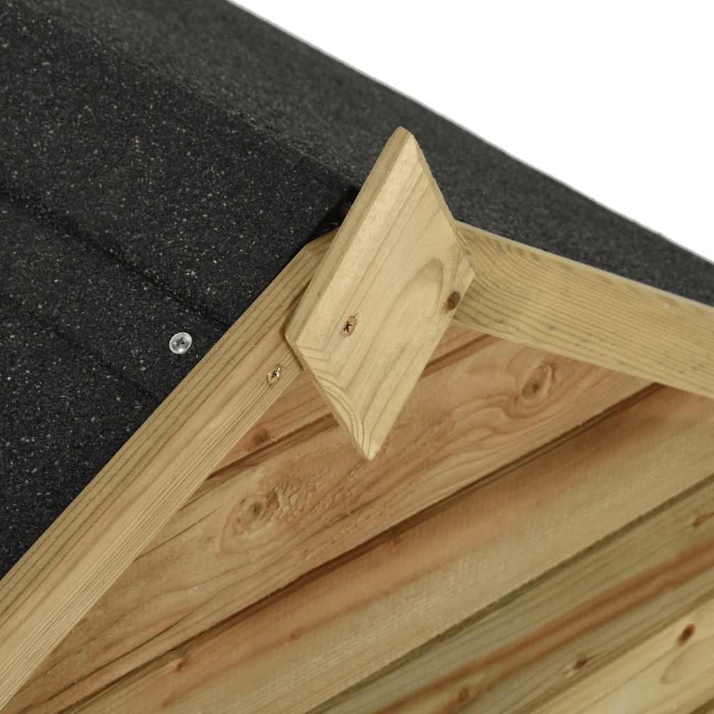 Niche de jardin avec toit ouvrant en bois de pin imprégné - 105 x 125 x 90 cm Niche de jardin avec toit ouvrant en bois de pin imprégné - 105 x 125 x 90 cm