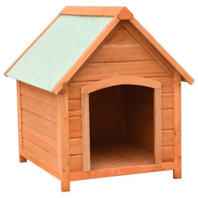 Niche pour chiens Bois de pin et de sapin massif - 72 x 85 x 82 cm Niche pour chiens Bois de pin et de sapin massif - 72 x 85 x 82 cm
