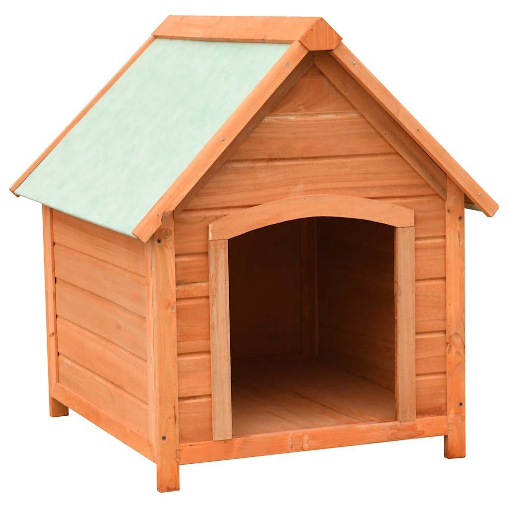 Niche pour chiens Bois de pin et de sapin massif - 72 x 85 x 82 cm Niche pour chiens Bois de pin et de sapin massif - 72 x 85 x 82 cm