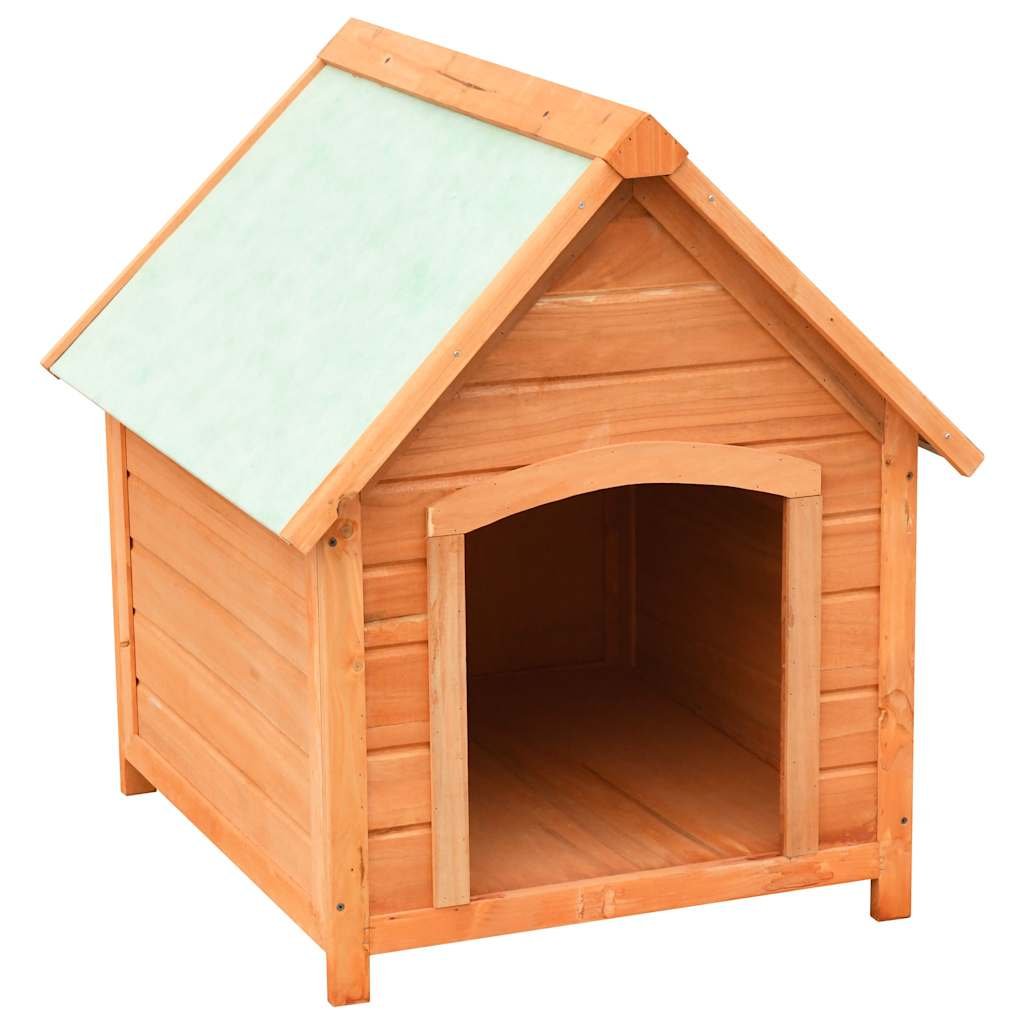 Niche pour chiens Bois de pin et de sapin massif - 72 x 85 x 82 cm Niche pour chiens Bois de pin et de sapin massif - 72 x 85 x 82 cm