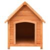 Niche pour chiens Bois de pin et de sapin massif - 72 x 85 x 82 cm Niche pour chiens Bois de pin et de sapin massif - 72 x 85 x 82 cm
