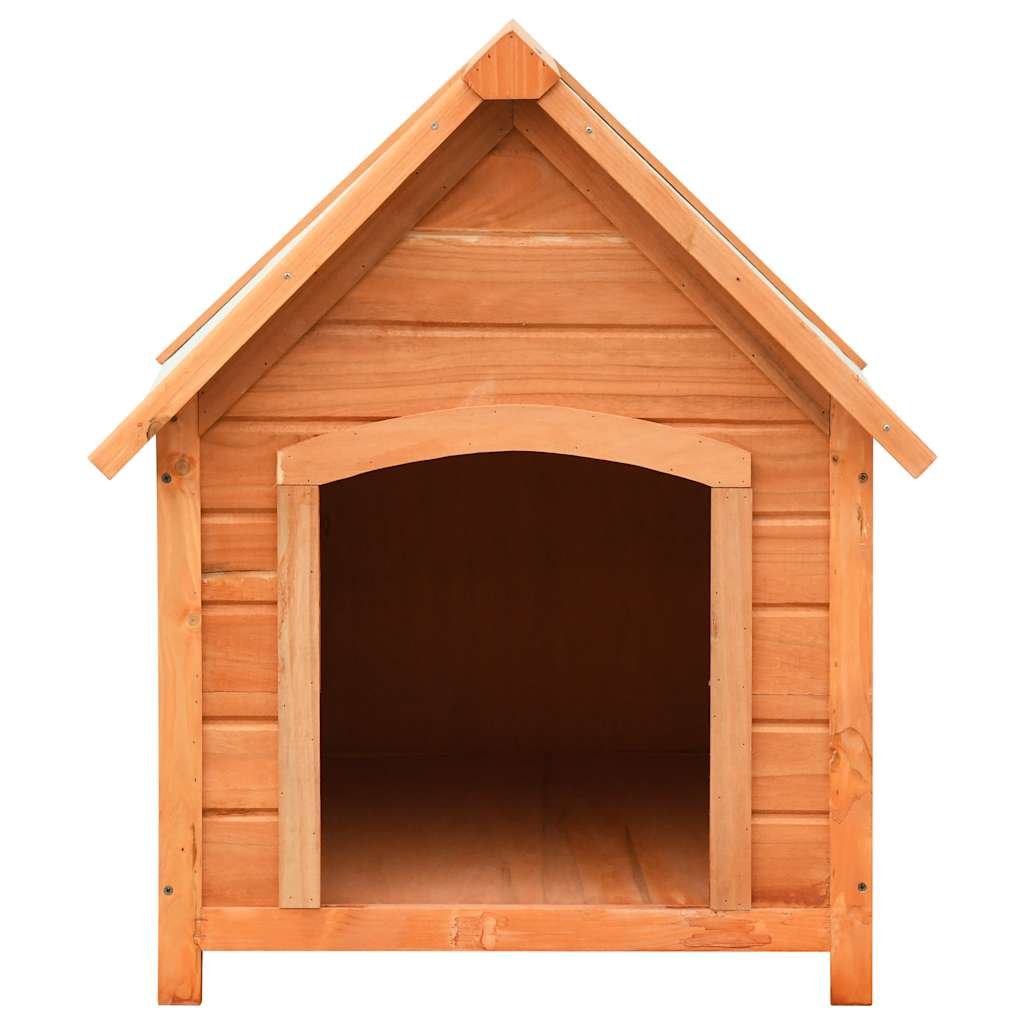 Niche pour chiens Bois de pin et de sapin massif - 72 x 85 x 82 cm Niche pour chiens Bois de pin et de sapin massif - 72 x 85 x 82 cm