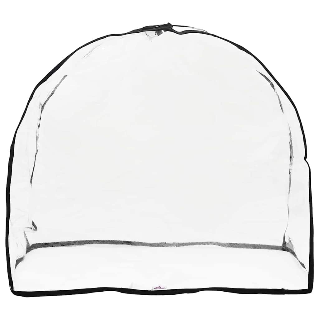 Housse de protection transparente pour poussette chien Housse de protection transparente pour poussette chien